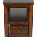 Marcus 12 in. W Rectangular Wood 2 Drawer Side Table with Top Open Shelf by Butler Specialty Company
