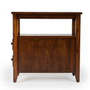 Marcus 12 in. W Rectangular Wood 2 Drawer Side Table with Top Open Shelf by Butler Specialty Company