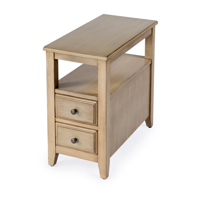 Marcus 12 in. W Rectangular Wood 2 Drawer Side Table with Top Open Shelf by Butler Specialty Company