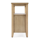 Marcus 12 in. W Rectangular Wood 2 Drawer Side Table with Top Open Shelf by Butler Specialty Company