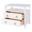Highbury 28 in. W Rectangular Wood 2 Drawer Nightstand with Open Shelf by Butler Specialty Company