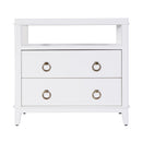 Highbury 28 in. W Rectangular Wood 2 Drawer Nightstand with Open Shelf by Butler Specialty Company