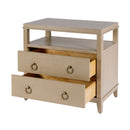 Highbury 28 in. W Rectangular Wood 2 Drawer Nightstand with Open Shelf by Butler Specialty Company