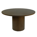 Coral 54 in. W Round Wood Pedestal Dining Table by Butler Specialty Company