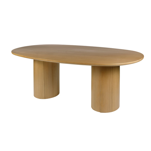 Coral 84 in. W Oval Wood Double Pedestal Dining Table by Butler Specialty Company