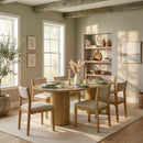 Coral 84 in. W Oval Wood Double Pedestal Dining Table by Butler Specialty Company