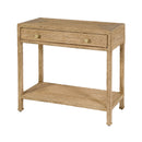 Como 31.5 in. W Rectangular Banana Leaf 1 Drawer Console Table with Lower Open Shelf by Butler Specialty Company