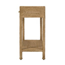 Como 31.5 in. W Rectangular Banana Leaf 1 Drawer Console Table with Lower Open Shelf by Butler Specialty Company