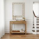 Como 31.5 in. W Rectangular Banana Leaf 1 Drawer Console Table with Lower Open Shelf by Butler Specialty Company