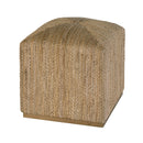 Como 17 in. W Square Banana Leaf Accent Stool by Butler Specialty Company