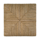 Como 17 in. W Square Banana Leaf Accent Stool by Butler Specialty Company