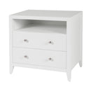 Dana 28 in. W Rectangular Wood 2 Drawer Nightstand with Top Shelf by Butler Specialty Company