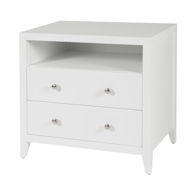 Dana 28 in. W Rectangular Wood 2 Drawer Nightstand with Top Shelf by Butler Specialty Company