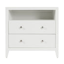 Dana 28 in. W Rectangular Wood 2 Drawer Nightstand with Top Shelf by Butler Specialty Company