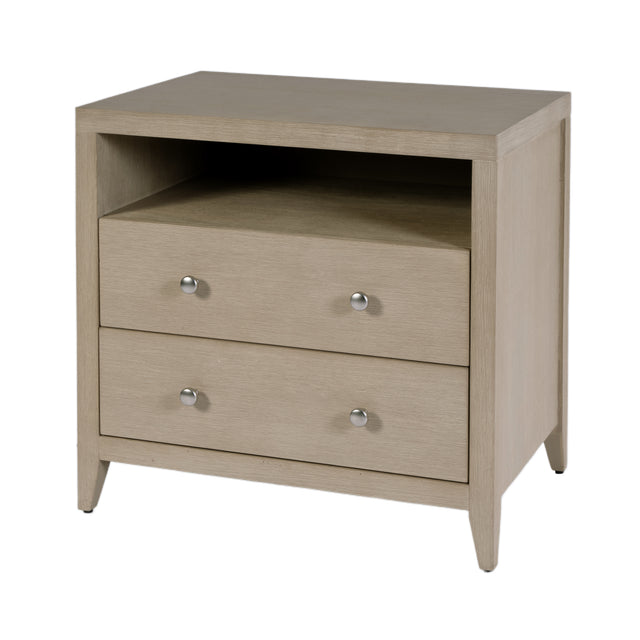 Dana 28 in. W Rectangular Wood 2 Drawer Nightstand with Top Shelf by Butler Specialty Company