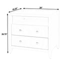 Dana 28 in. W Rectangular Wood 2 Drawer Nightstand with Top Shelf by Butler Specialty Company