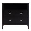 Dana 28 in. W Rectangular Wood 2 Drawer Nightstand with Top Shelf by Butler Specialty Company