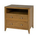 Dana 28 in. W Rectangular Wood 2 Drawer Nightstand with Top Shelf by Butler Specialty Company