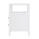 Dana 21 in. W Rectangular Wood 2 Drawer Narrow Nightstand with Top Open Shelf by Butler Specialty Company