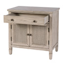 Flagstaff 30 in. W Rectangular Cane 1 Drawer-2 Door Accent Chest by Butler Specialty Company