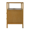 Mendel 28 in. W Rectangular Wood 2 Drawer Wide Nightstand with Open Shelf by Butler Specialty Company