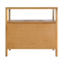 Mendel 28 in. W Rectangular Wood 2 Drawer Wide Nightstand with Open Shelf by Butler Specialty Company