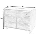 Halmstad 48 in. W Rectangular Wood Single Sink 6 Drawer Bathroom Vanity Set by Butler Specialty Company