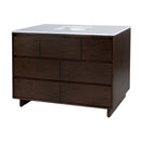 Halmstad 48 in. W Rectangular Wood Single Sink 6 Drawer Bathroom Vanity Set by Butler Specialty Company