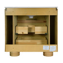 Genoa 36 in. W Rectangular Wood & Quartz 2 Drawer Single Sink Bathroom Vanity by Butler Specialty Company