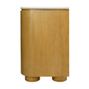 Genoa 60. in. W Rectangular Wood & Quartz 4 Drawer Double Sink Bathroom Vanity by Butler Specialty Company