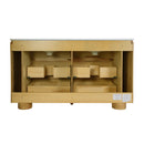 Genoa 60. in. W Rectangular Wood & Quartz 4 Drawer Double Sink Bathroom Vanity by Butler Specialty Company