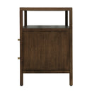 Mendel 21.25 in. W Rectangular Wood 2 Drawer Narrow Nightstand with Open Shelf by Butler Specialty Company