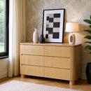 Genoa 60 in. W Rectangular Wood 6 Drawer Dresser by Butler Specialty Company