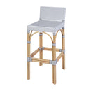 Serienna 30 in. Seat Height Rectangular Rattan Low Back Bar Stool by Butler Specialty Company