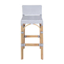 Serienna 30 in. Seat Height Rectangular Rattan Low Back Bar Stool by Butler Specialty Company