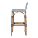 Serienna 30 in. Seat Height Rectangular Rattan Low Back Bar Stool by Butler Specialty Company