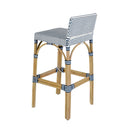Serienna 30 in. Seat Height Rectangular Rattan Low Back Bar Stool by Butler Specialty Company