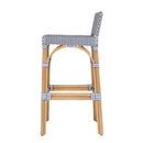 Serienna 30 in. Seat Height Rectangular Rattan Low Back Bar Stool by Butler Specialty Company