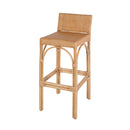 Serienna 30 in. Seat Height Rectangular Rattan Low Back Bar Stool by Butler Specialty Company