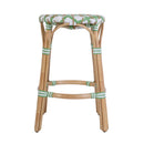 Ballito 24.5 in. Seat Height Oval Rattan Counter Stool with Footrest by Butler Specialty Company