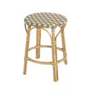 Ballito 24.5 in. Seat Height Oval Rattan Counter Stool with Footrest by Butler Specialty Company