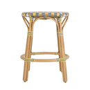 Ballito 24.5 in. Seat Height Oval Rattan Counter Stool with Footrest by Butler Specialty Company