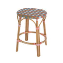 Ballito 24.5 in. Seat Height Oval Rattan Counter Stool with Footrest by Butler Specialty Company