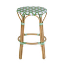 Ballito 30 in. Seat Height Oval Rattan Bar Stool with Footrest by Butler Specialty Company