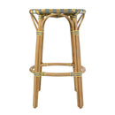 Ballito 30 in. Seat Height Oval Rattan Bar Stool with Footrest by Butler Specialty Company