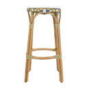 Ballito 30 in. Seat Height Oval Rattan Bar Stool with Footrest by Butler Specialty Company
