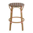 Ballito 30 in. Seat Height Oval Rattan Bar Stool with Footrest by Butler Specialty Company
