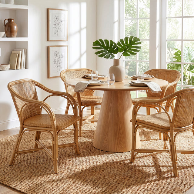 Portofino 18.75 in. Seat Height Rattan Arm Chair by Butler Specialty Company
