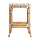 Laguna 24.5 in. Seat Height Rectangular Rattan Backless Counter Stool by Butler Specialty Company