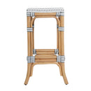 Laguna 24.5 in. Seat Height Rectangular Rattan Backless Counter Stool by Butler Specialty Company